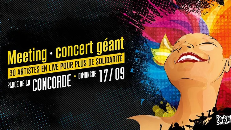 Printemps Solidaire, meeting/concert
