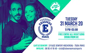 TUESDAY ERASMUS IN PARIS