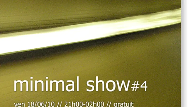 minimal show