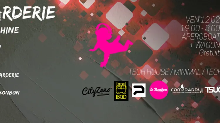LA GARDERIE /// STREET MACHINE, ARNO SWAN, ANKOU, MPK