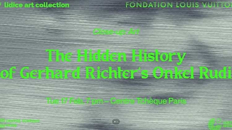Close-up : The Hidden History of Gerhard Richter's Onkel Rudi
