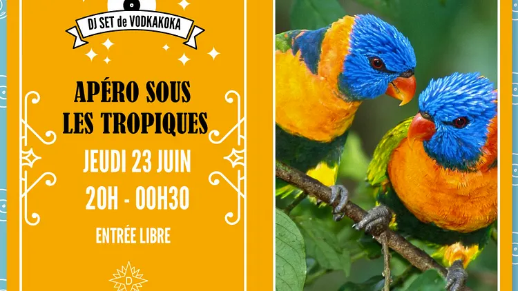 Apéro sous les Tropiques