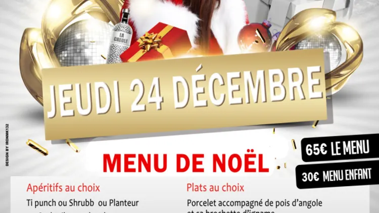 Reveillon de Noël au restaurant La Créole