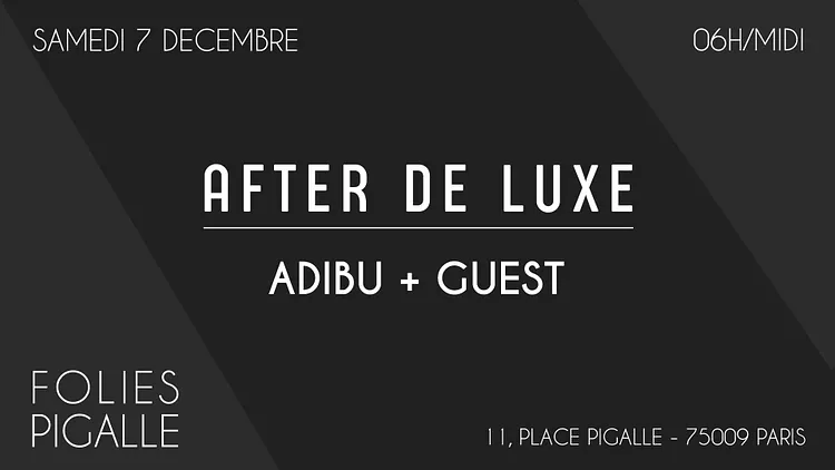After de luxe