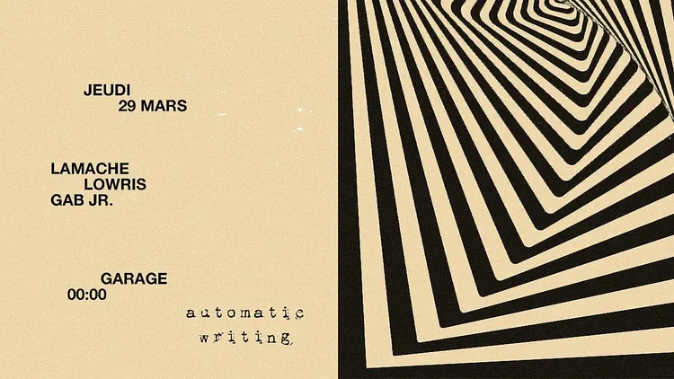 Garage x ATWT : Lamache, Lowris, Gab Jr.