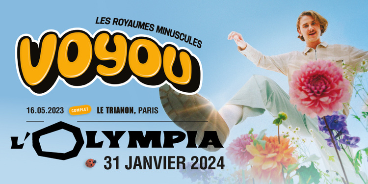VOYOU • L'Olympia, Paris • Mercredi 31 janvier 2024