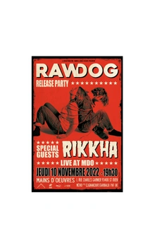 Release Party Rawdog + Rikkha