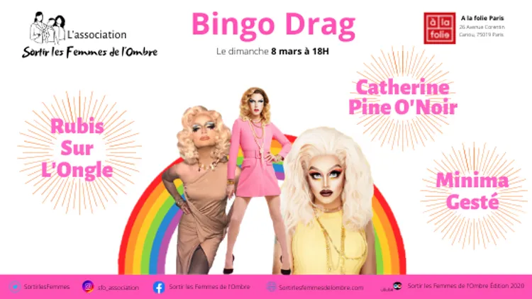 Bingo Drag du 8 mars