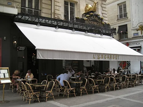L'Escargot Montorgueil Restaurant Paris