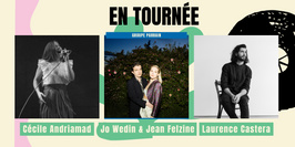 MÉGAPHONE TOUR : Jo Wedin & Jean Felzine, Laurence Castera et Cécile Andriamad