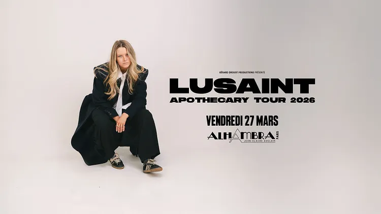 LUSAINT,  la révélation soul débarque à l'Alhambra !