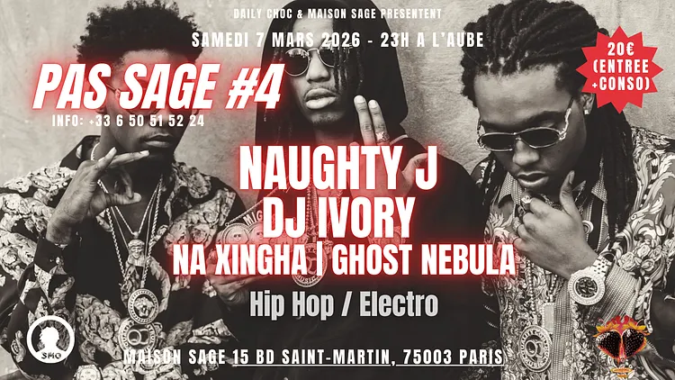 Daily Choc Part #4 - Naughty J + Dj Ivory + Na Xingha + Ghost Nebula + Guest