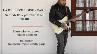 Josh Smith - Premier concert en France