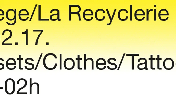 Arpège à La REcyclerie