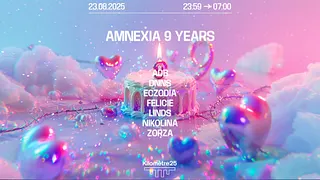 Amnexia 9th Birthday : ECZODIA, LINDS, DNNS, NIKOLINA