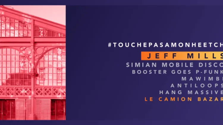 #TouchePasAMonHeetch Event au Carreau du Temple - avec Jeff Mills