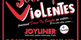 Les Soucoupes Violentes + Joyliner + Pompadour Swamp