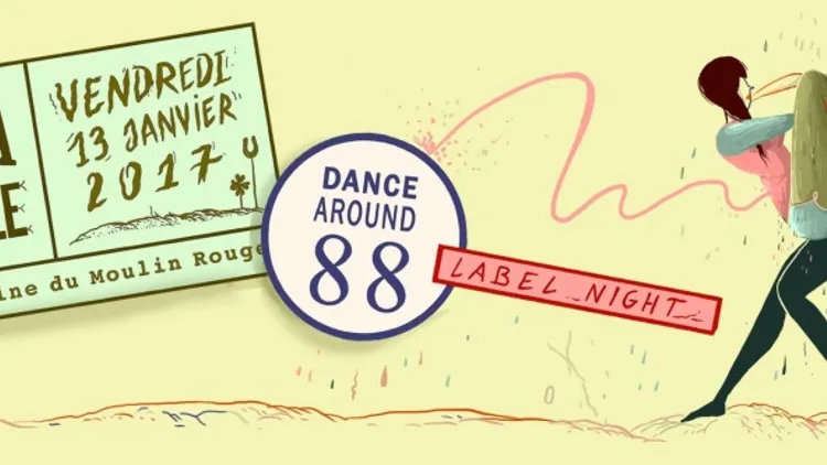 Dada Temple : Dance Around 88 Label Night