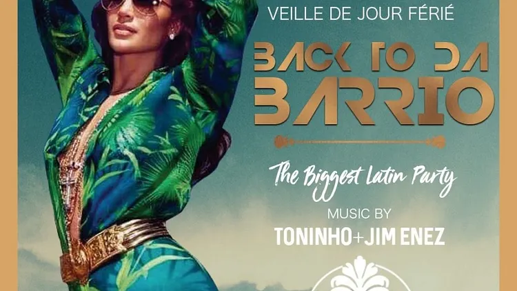 BACK TO DA BARRIO at Palais Maillot Hosted by Toninho + Jim Enez