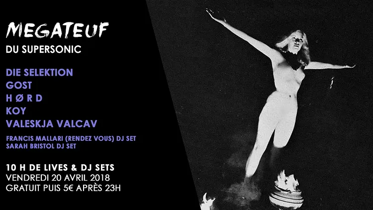 Megateuf w/ Die Selektion • Gost • H ø R D • Koy & more