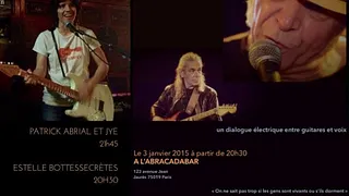 Estelle Bottessecretes & Patrick Abrial en concert