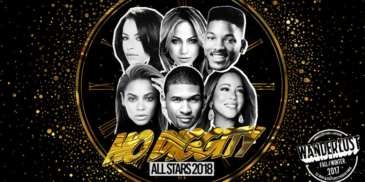 NO DIGGITY ALL STARS : New Year's Eve 2018