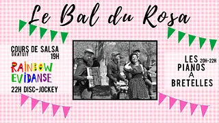 Le Bal du Rosa : Le Bal Guinguette avec les Pianos à Bretelles