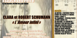 Clara et Robert Schumann "L'Amour infini"
