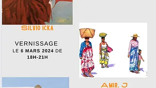 EXPOSITION COLLECTIVE : Silvio Icka, Amir Juvara & David Jones