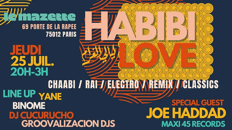 Habibi Love ~ Oriental vibes Party sur Seine open air & clubbing !!