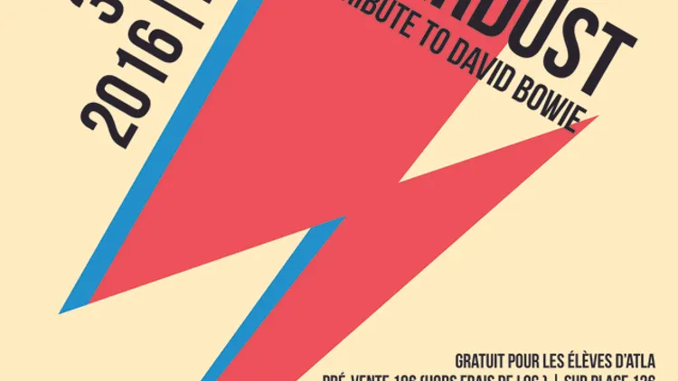 Ziggy Stardust : A tribute to David Bowie | École ATLA
