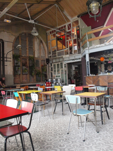 La REcyclerie Salle Bar Restaurant Galerie d'art Paris