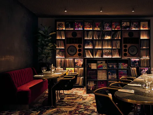Bus Palladium Bar Restaurant Hôtel Paris