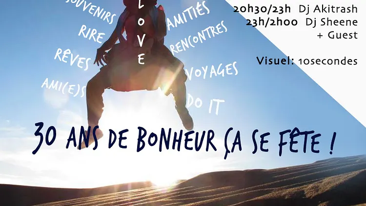 30 ANS DE BONHEUR