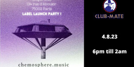 Chemosphere Music launch party au Chipie Club