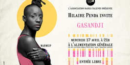 Hilaire penda Warm Up Show invite Gasandji