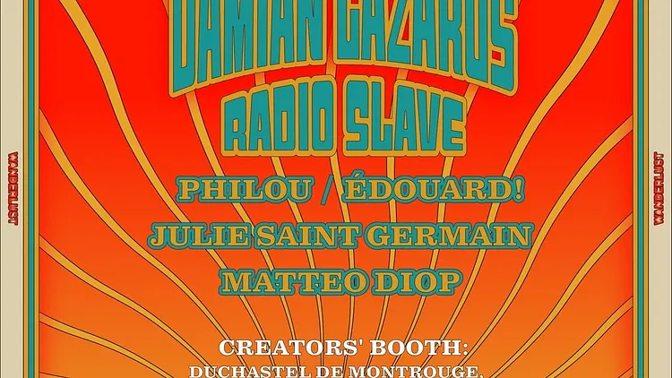 Damian Lazarus, Radio Slave & Friends au Wanderlust le 29 juin !