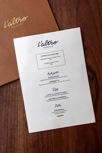 L'Altro Frenchie Restaurant Paris