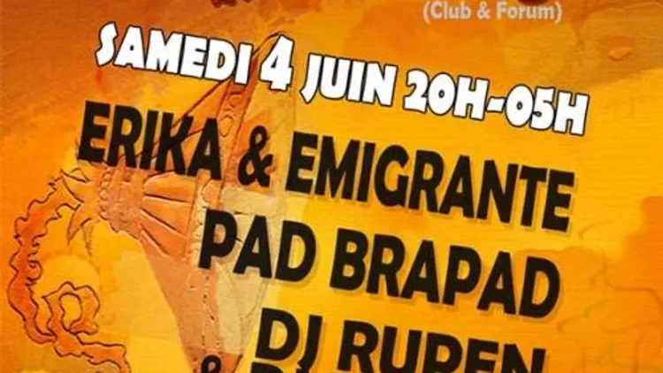 Soirée Tzigane avec Erika & Emigrante + Pad Brapad