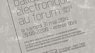 En mai capt'n RaFaL ReFa vous propose la Ballade Electronique au Forum