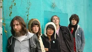 Pink mountaintops + girl band + Meltones + Peter Matthew Bauer