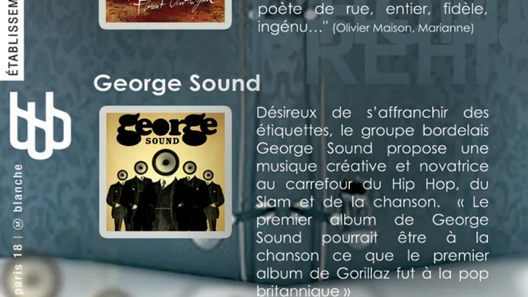Florent Vintrigner & George Sound en concert