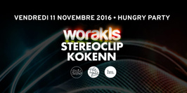 Zig Zag x Hungry Party : Worakls, Stereoclip & Kokenn