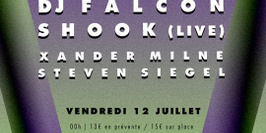 Vulture avec Shook Live, Dj Falcon, Alan Braxe