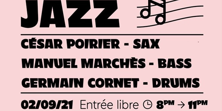 Jazz Jam aux Piaules Belleville avec César Poirier, Manuel Marchès et Germain Cornet