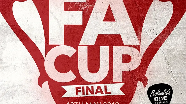 FA Cup Final at Belushi’s Bar