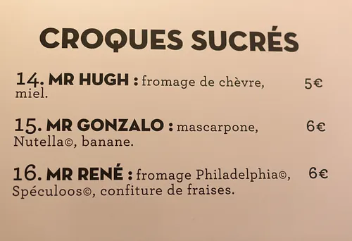 La Maison du Croque Monsieur Restaurant Paris