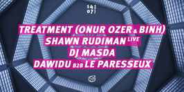 Concrete: Treatment, Shawn Rudiman Live, Dj Masda