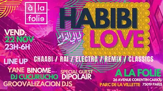 Habibi Love ~ Oriental vibes Party à La Villette !