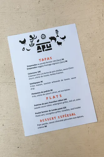 APU Restaurant Paris